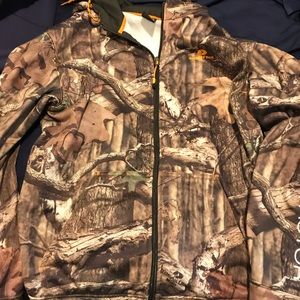 Mossy oak full zip jacket